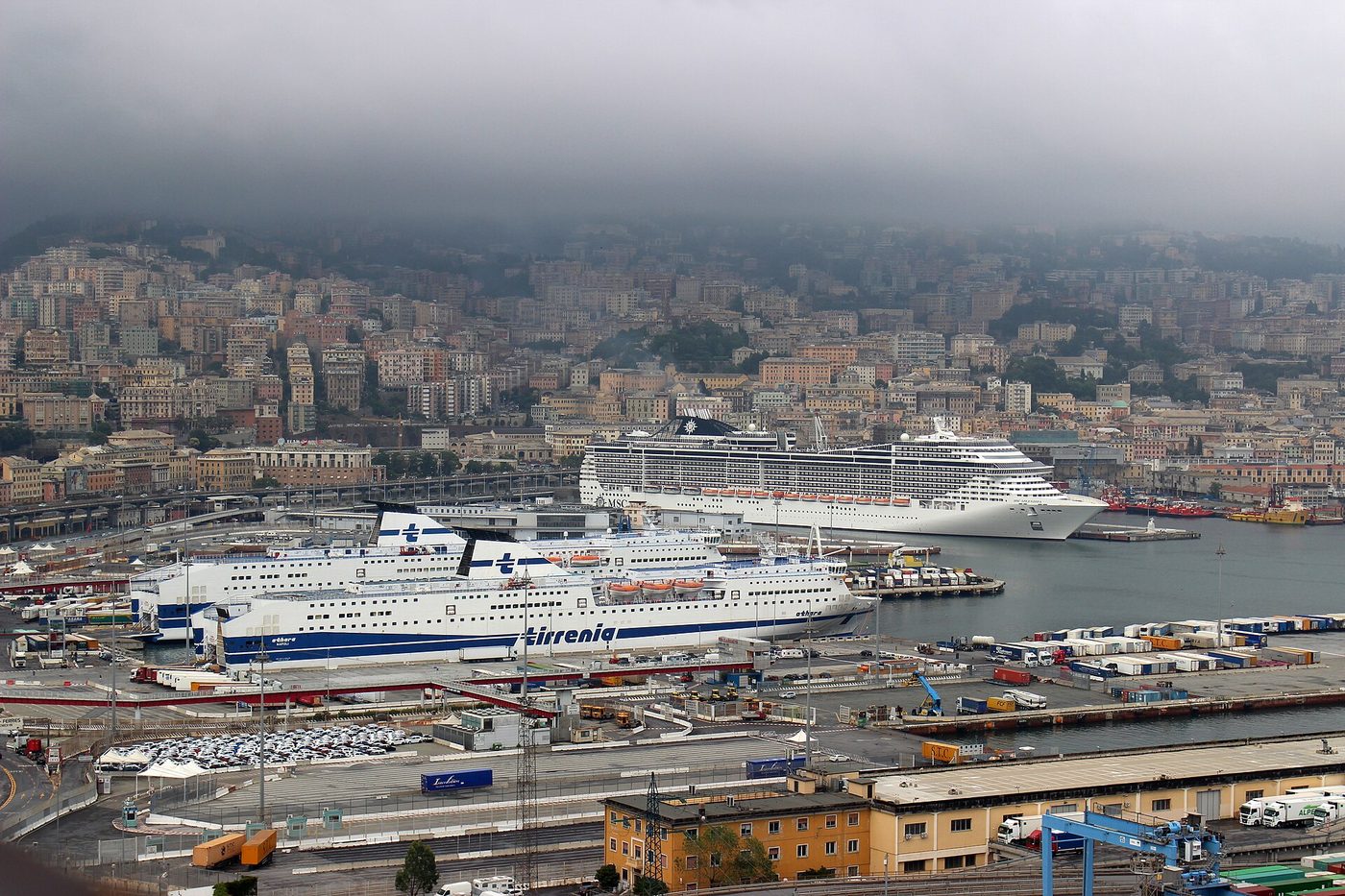 Генуя — порт отправления MSC Seaview