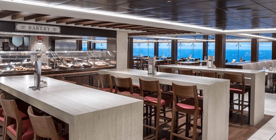 Ресторан на набережной Waterfront MSC Seaview